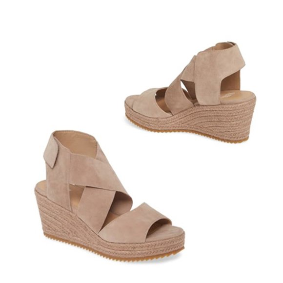 Eileen Fisher Shoes - Eileen Fisher Willow Espadrille Wedge Sandal 8.5